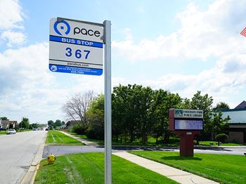 On-site parking and public transit